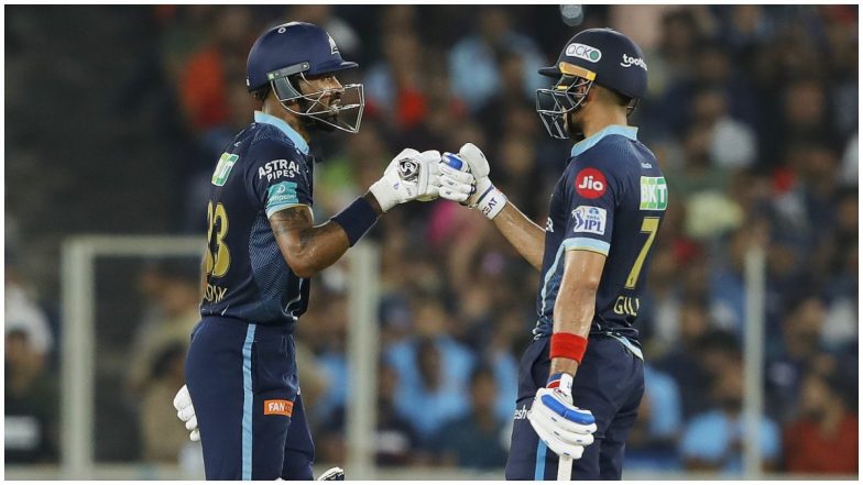 IPL 2022 Final, GT vs RR: फाइनल मुकाबले में गुजरात टाइटंस ने राजस्थान रॉयल्स को 7 विकेट से हराकर ख़िताब पर किया कब्जा