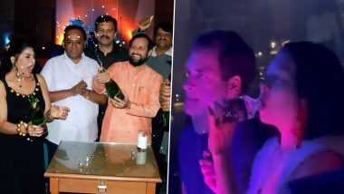 Rahul Gandhi Viral Video: राहुल गांधी के बचाव में उतरी कांग्रेस ने शेयर की प्रकाश जावड़ेकर की शैम्पेन उड़ाती फोटो