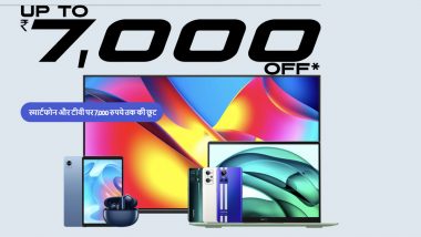 Realme Anniversary Sale: बंपर छूट! स्मार्टफोन और TV पर 7,000 रुपये तक का मिल रहा डिस्काउंट