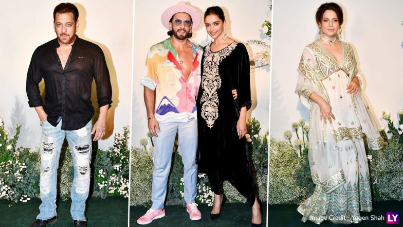 Arpita Khan की ईद पार्टी में पहुंचे Salman Khan, Ranveer Singh और Deepika Padukone समेत कई स्टार्स (See Photos &amp; Videos)