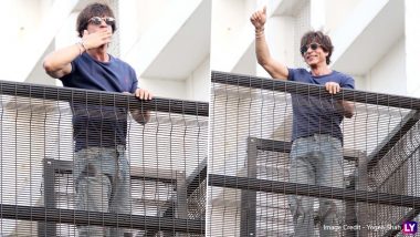VIDEO: Shah Rukh Khan ने फैंस को दी ईदी, 2 साल बाद मन्नत बंगले पर किया उनका स्वागत 