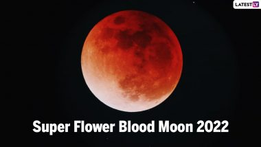 Lunar Eclipse 2022: इस दिन लगेगा साल का पहला चंद्र ग्रहण, जाने ‘सुपर फ्लावर ब्लड मून' की तिथि, समय और लाइव स्ट्रीमिंग से जुड़ी अहम जानकारी