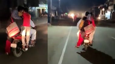 Viral Video: लापरवाही की हदें पार! एक बाइक पर पति-पत्नी और 5 बच्‍चे सवार, खतरे में डाली जान