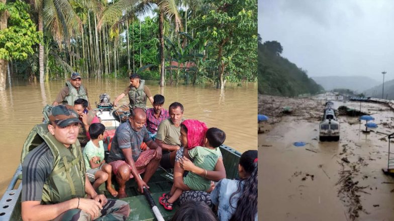 Assam Flood: असम में बाढ़ से मरने वालों की संख्या 24 हुई,  स्थिति में मामूली सुधार, बचाव और राहत अभियान जारी