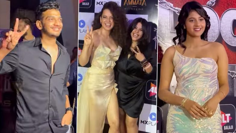 Lockupp की सक्सेस पार्टी में Kangana Ranaut ने कंटेस्टेंट्स संग मचाया धमाल, Ekta Kapoor भी आई नजर (Watch Videos)