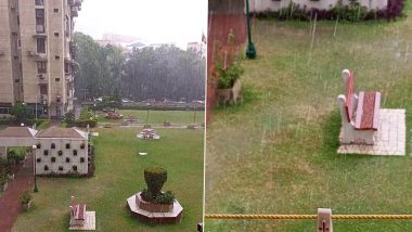 Delhi Rains: दिल्ली में बदला मौसम का मिजाज, बारिश और ओलावृष्टि से खिले लोगों के चेहरे