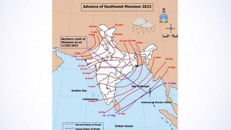 Monsoon 2022: मानसून के आगमन से पहले इन राज्यों में भारी बारिश की भविष्यवाणी, IMD ने बताया कैसा रहेगा मौसम का हाल