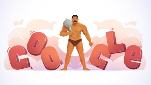 Gama Pehlwan's 144 Birthday Google Doodle: गामा पहलवान के जन्मदिन पर गूगल ने ख़ास डूडल बनाकर किया उन्हें याद