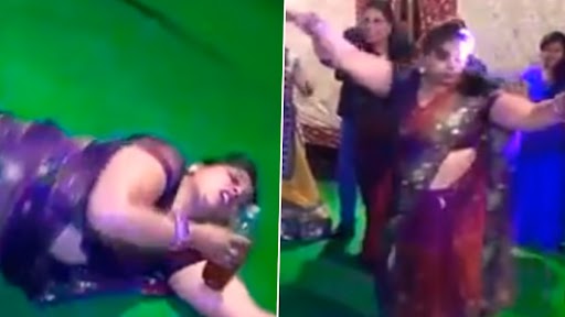 Viral Video: नशे में धुत आंटी ने फर्श पर लुढ़कते हुआ किया डांस, वायरल वीडियो देख हो जाएंगे लोट-पोट