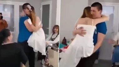 Viral Video: रूस की खदान में दोनों पैर और एक हाथ की उंगलियां गंवाने वाली नर्स ने दोस्त से की शादी, डांस वीडियो वायरल