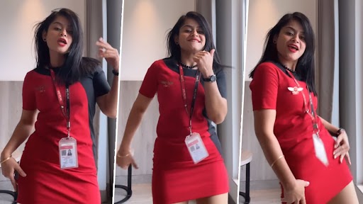 Viral Video: स्पाइसजेट एयर होस्टेस ने 'लत लग गई' गाने पर किया जबरदस्त डांस, देखें वीडियो