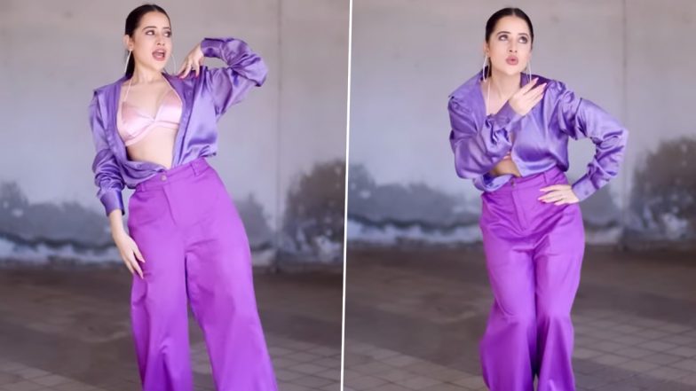 Urfi Javed ने सेक्सी बिकिनी फ्लौंट करते हुए Ranveer Singh के गाने पर किया डांस, देखें मजेदार  Video