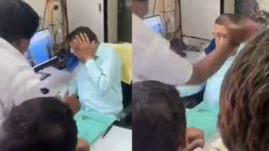 Viral Video: पुणे में NCP कार्यकर्ता ने बीजेपी नेता विनायक अंबेडकर को जड़ा थप्पड़, शरद पवार के खिलाफ की थी टिप्पणी