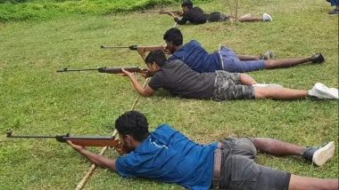 Bajrangdal Training: बजरंग दल के कार्यकर्ताओं के हथियार ट्रेनिंग की तस्वीरें और वीडियो वायरल, कांग्रेस ने साधा निशाना
