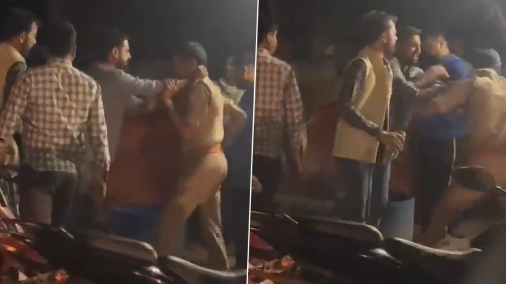 यूपी के वन मंत्री अरुण कुमार के भतीजे ने बीच सड़क होमगार्ड प्लाटून कमांडर को पीटा, वीडियो वायरल  