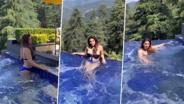शिमला की पहाड़ियों के बीच हॉट बिकनी पहन स्विमिंग पूल में उतरीं Shama Sikander, एक्ट्रेस की हॉटनेस देख फैंस का दिल होने लगा धक-धक