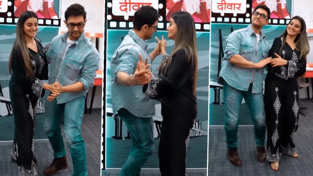 भोजपुरी एक्ट्रेस अक्षरा सिंह का आमिर खान संग डांस वीडियो हुआ वायरल