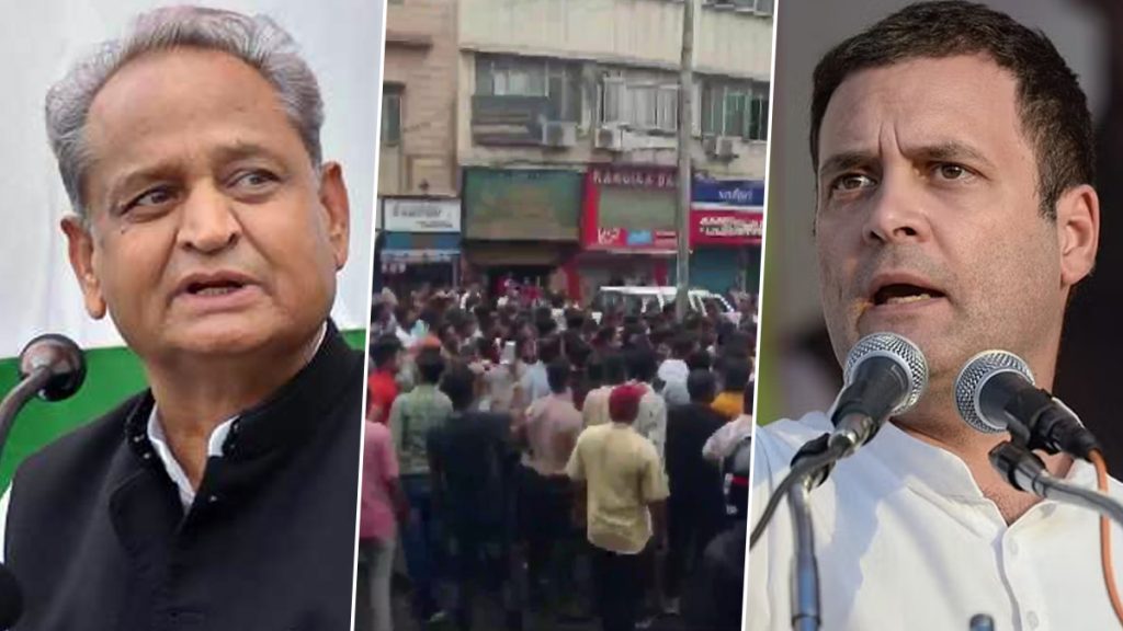 नूपुर शर्मा का समर्थन करने पर शख्स की हत्या के बाद लोगों का विरोध बढ़ा, सीएम अशोक गहलोत ने शांति बनाए रखने की अपील की