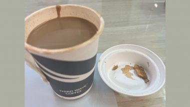 Shocking! शख्स ने जोमैटो से अपने लिए ऑर्डर की कॉफी, लेकिन उसमें मिली ऐसी चीज कि मच गया हंगामा (View Pic)
