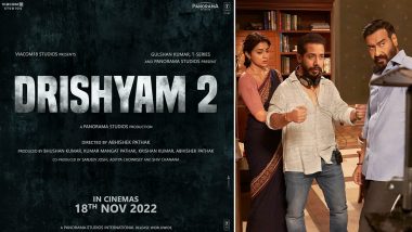 Drishyam 2 के साथ एक बार फिर Ajay Devgn और Tabu की वापसी, यह थ्रिलर सीक्वल फिल्म नवंबर में होगी रिलीज