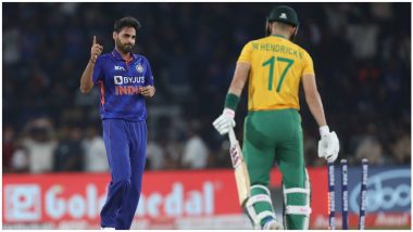 IND vs SA T20 Series: टीम इंडिया के तेज गेंदबाज भुवनेश्वर कुमार ने दक्षिण अफ्रीका के खिलाफ रचा इतिहास, टी20 में कारनामा करने वाले पहले भारतीय बने