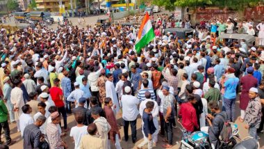 Maharashtra: बड़ी संख्या में मुसलमानों ने भाजपा प्रवक्ताओं की पैगंबर विरोधी टिप्पणी का किया विरोध