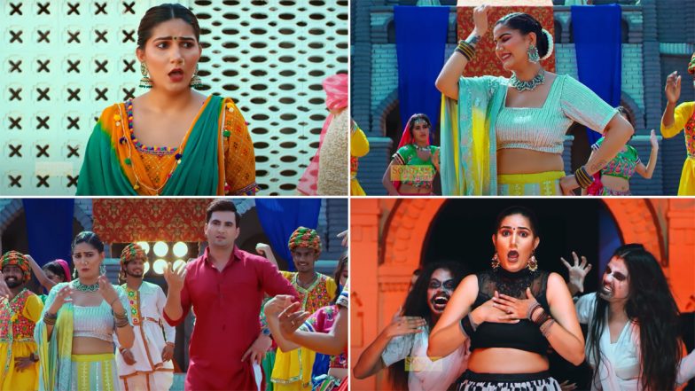 Sapna Choudhary का नया हरयाणवी गाना 'Chakki Niche Bhoot' इंटरनेट पर हुआ रिलीज, एक से बढ़कर एक गेटअप में दिखी डांसर 