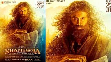 Shamshera Official Poster Out: Vaani Kapoor ने शेयर किया 'शमशेरा' का ऑफिशियल पोस्टर, Ranbir Kapoor का डकैत वाला लुक पहले ही हुआ वायरल