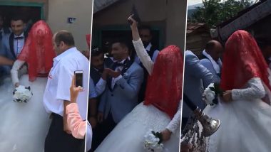 अपनी शादी में हवाई फायरिंग करती दिखी दुल्हन, पिस्तौल वाली ब्राइड का स्वैग देख लोग हुए हैरान (Watch Viral Video)