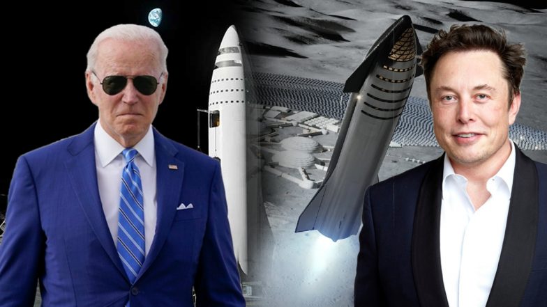 Elon Musk Vs Joe Biden: चांद की यात्रा के लिए बाइडेन ने मस्क को दीं शुभकामनाएं, तंज कसते हुए कही ये बात
