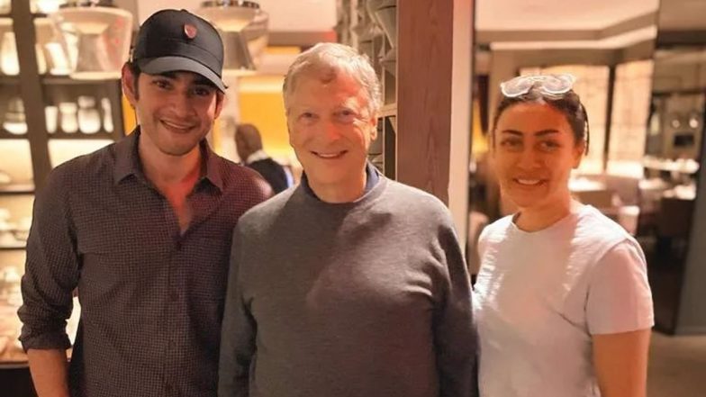 सुपरस्टार Mahesh Babu ने Bill Gates से न्यूयॉर्क में की मुलाकात, फोटो शेयर करते हुए कहा...