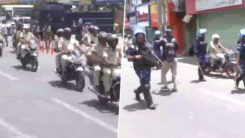 झारखंड: रांची में हुई हिंसा को लेकर पुलिस ने आज फ्लैग मार्च निकाला, मामले की जांच जारी