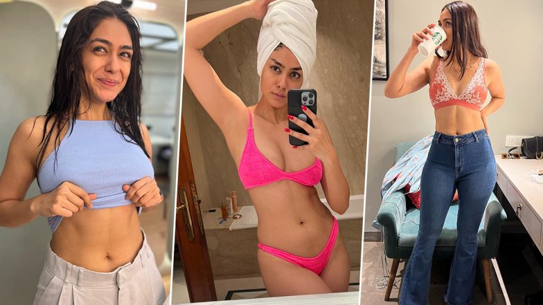 'Jersey' एक्ट्रेस Mrunal Thakur ने गुलाबी ब्रा पहनकर पोस्ट की बाथरूम सेल्फी Photo, दिखा अब तक का सबसे बोल्ड स्टाइल