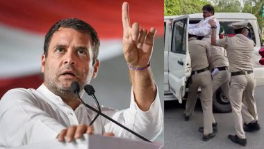 Delhi: राहुल गांधी की ED के सामने पेशी से पहले हिरासत में लिए गए कांग्रेस कार्यकर्ता