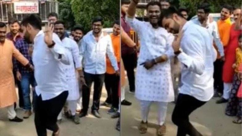 Peacock Dance: अब तक आपने नागिन डांस तो बहुत देखा होगा मगर अब देखें मोर डांस, बरात में लगाए चार चांद