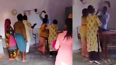 UP: सरकारी स्कूल के प्रिंसिपल ने महिला शिक्षिका को जूतों से पीटा, Video Viral होने के बाद सस्पेंड