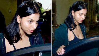 Suhana Khan ने ब्लैक क्रॉप जैकेट में ढाया कहर, The Archies से बॉलीवुड में कर रही हैं डेब्यू