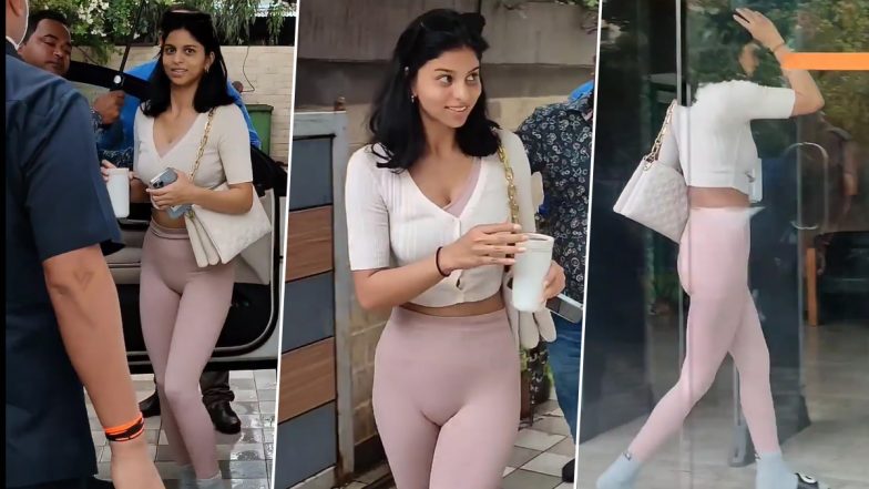 क्रॉप टॉप में क्यूट दिखीं Suhana Khan,  कैमरे को किया नजर अंदाज, फैंस बोले-अभी डर रही हैं बाद में आदत पड़ जाएगी