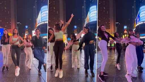 Viral Video: टाइम्स स्क्वायर पर भारतीय लड़कियों ने 'बरसो रे मेघा-मेघा' गाने पर किया डांस, इंटरनेट पर वीडियो वायरल