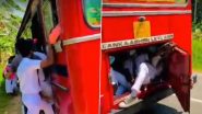 Viral Video: श्रीलंका में ईंधन की कमी के बीच भरी हुई बस से लटके और लगेज बॉक्स में बैठे दिखे लोग, वीडियो वायरल