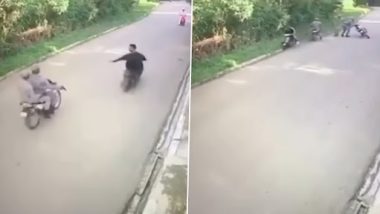 Viral Video: तेज रफ्तार स्कूटर सवार को पुलिस पकड़ने की कोशिश कर रही थी, ड्राइवर ने ऐसे दिया चकमा