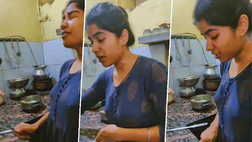 किचन में खाना बनाते हुए महिला ने गाया कोक स्टूडियो का गाना 'पसूरी', रूहानी आवाज़ हुई वायरल