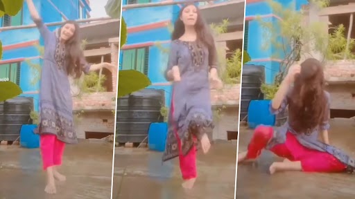 Viral Video: 'मेघा मेघा बरसो रे' गाने पर लड़की पानी में कूद-कूद कर रही थी डांस, उसके बाद हुआ कुछ ऐसा...देखें वीडियो