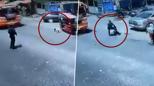 Viral Video: अलर्ट ट्रैफिक पुलिस ने बच्चे को घातक दुर्घटना से बचाया, लोगों ने कहा असली हीरो