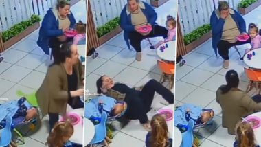 Viral Video: छोटे बच्चे ने की ऐसी हरकत कि कुर्सी पर बैठते-बैठते जमीन पर गिरी महिला, वीडियो देख आ जाएगी हंसी
