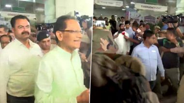 Assam: शिवसेना नेता एकनाथ शिंदे और अन्य पार्टी विधायक गुवाहाटी एयरपोर्ट पहुंचे