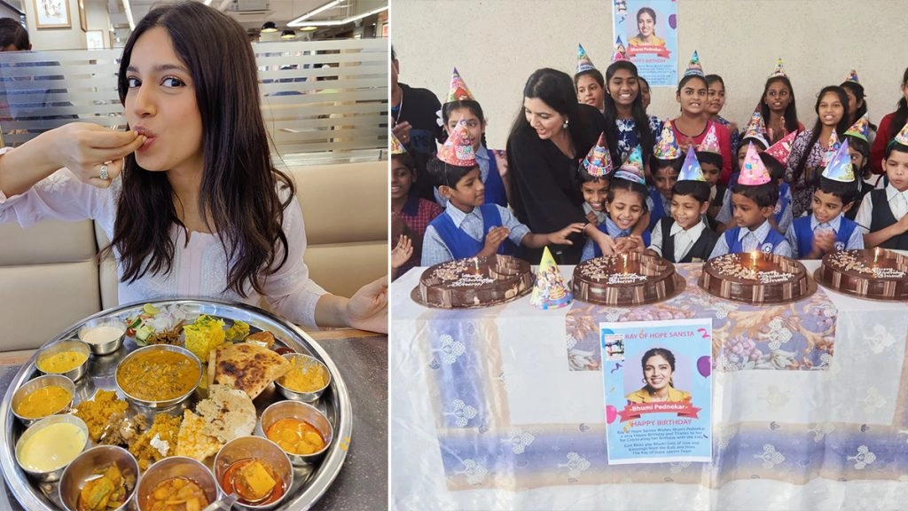 भूमि पेडनेकर ने अपने वर्किंग बर्थडे को बनाया स्पेशल