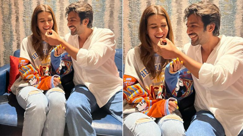 Kriti Sanon के बर्थडे पर Kartik Aaryan ने 'परमसुंदरी' के साथ शेयर की खूबसूरत तस्वीर, यूजर्स बोले-आप एक दूसरे के लिए बने हो!