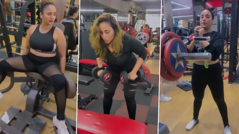 भोजपुरी एक्ट्रेस Rani Chatterjee ने स्पोर्ट्स ब्रा पहनकर जिम में किया हॉट वर्कआउट, देखें जोश से भरा ये Video