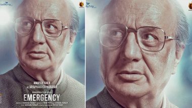 Emergency Poster: Anupam Kher 'इमरजेंसी' में निभा रहे हैं जयप्रकास नारायण का किरदार, Kangana Ranut की फिल्म का एक और पोस्टर हुआ रिलीज